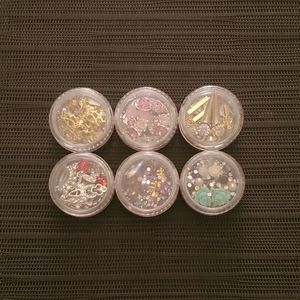 Custom Nail Art: 3D Rhinestones & Charms Set